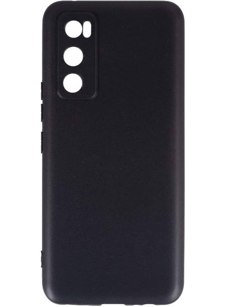 Protective Cover For Vivo V20 SE , Slim Fit Soft Back  TPU Case Flexible Silicone Cover Compatible For Vivo V20 SE - Black
